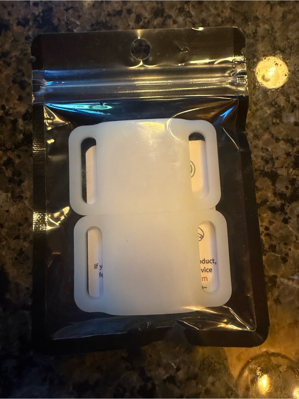 Glow in the Dark AirTag holder for large dog collars